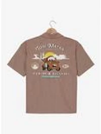 Disney Pixar Cars Tow Mater Woven Button Up — BoxLunch Exclusive