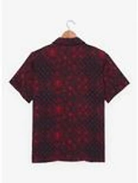 Marvel Spider-Man Paisley Patterned Woven Button-Up - BoxLunch Exclusive