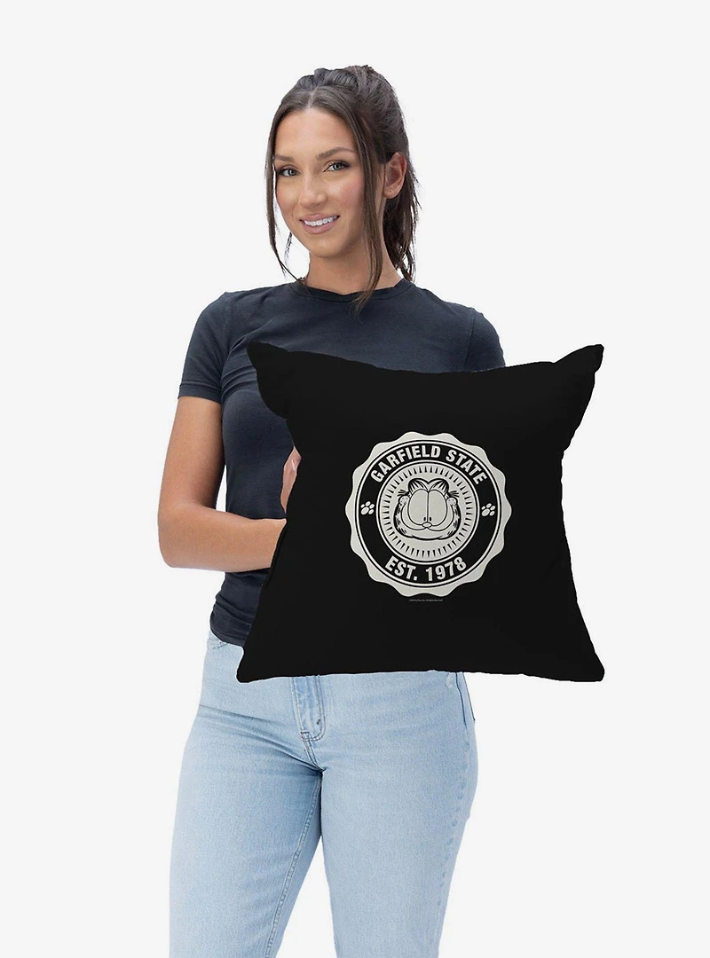 Garfield State Throw Pillow