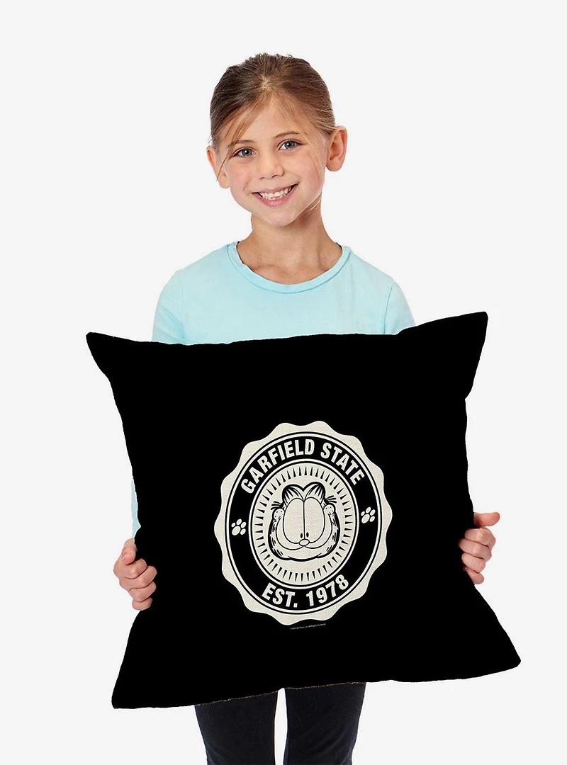Garfield State Throw Pillow