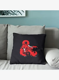 Dungeons & Dragons D&D Logo Throw Pillow
