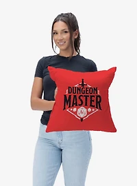 Dungeons & Dragons Dungeon Master Throw Pillow