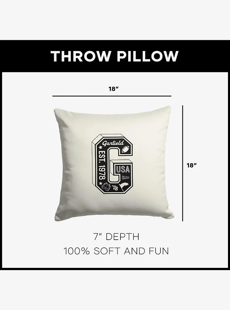 Garfield Est. 1978 Throw Pillow