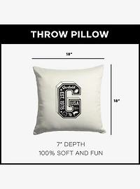 Garfield Est. 1978 Throw Pillow
