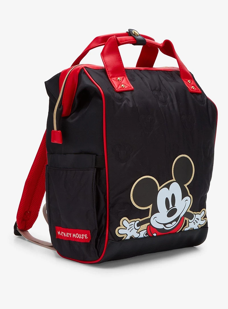 Disney Mickey Mouse Quilted Backpack - BoxLunch Exclusive
