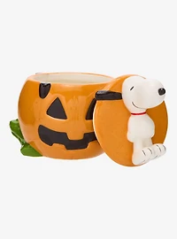 Peanuts Snoopy Jack-o-Lantern Cookie Jar — BoxLunch Exclusive