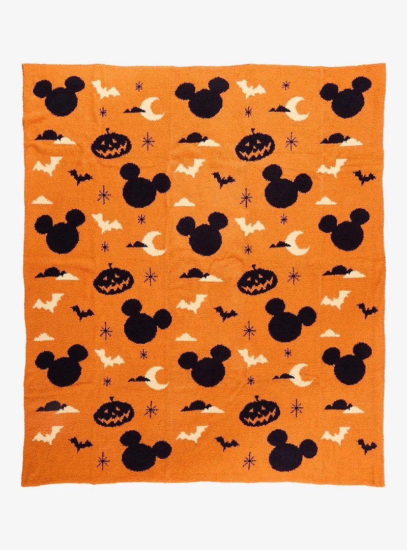 Disney Mickey Mouse Halloween Icons Feather Knit Throw — BoxLunch Exclusive