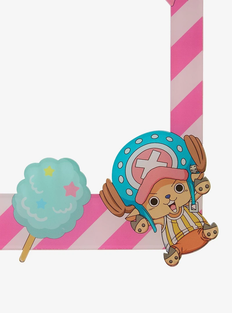 One Piece Chopper Cotton Candy License Plate Frame
