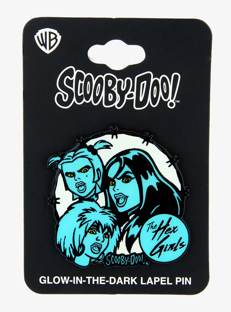 Scooby-Doo! Hex Girls Glow-in-the-Dark Enamel Pin — BoxLunch Exclusive