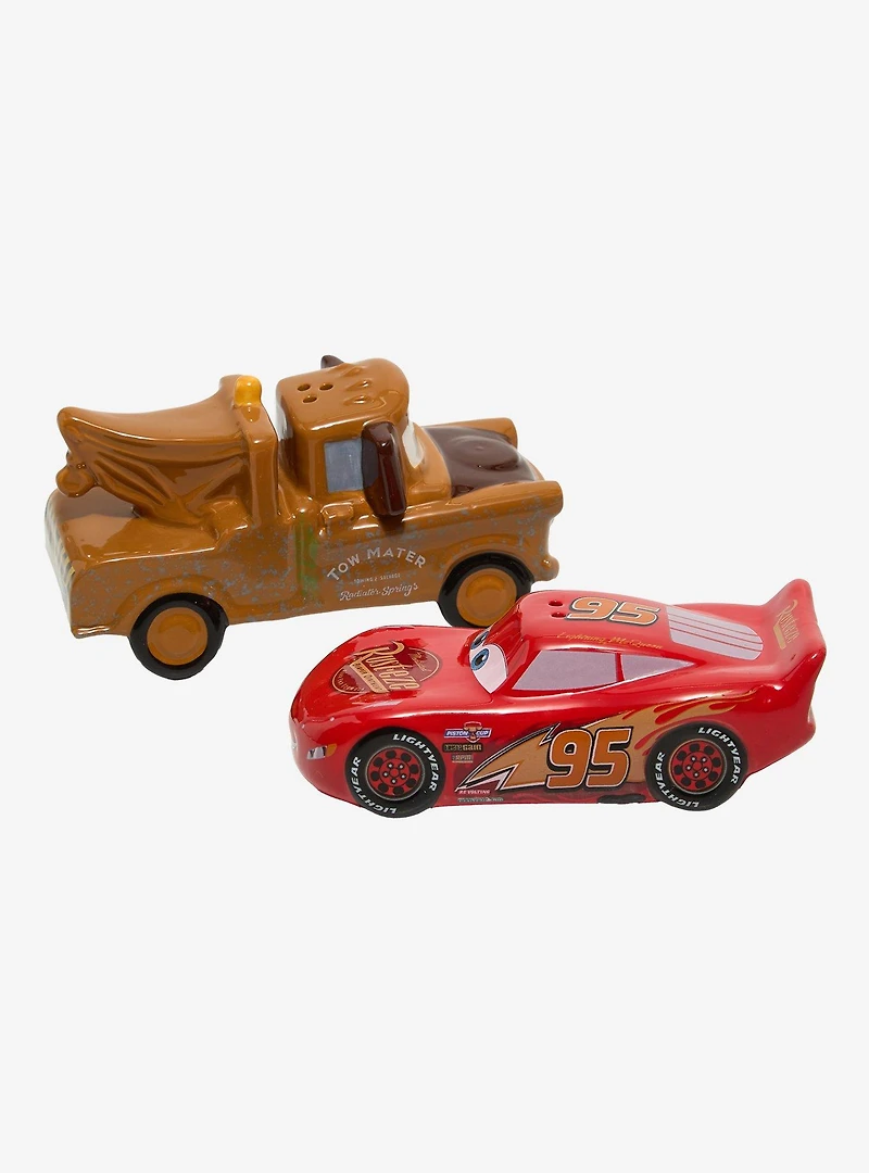Disney Pixar Cars Mater & Lightning McQueen Salt & Pepper Shaker Set - BoxLunch Exclusive