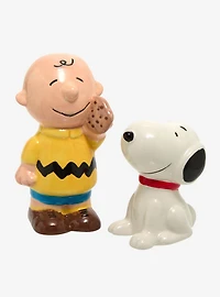 Peanuts Snoopy & Charlie Brown Salt and Pepper Shaker Set — BoxLunch Exclusive