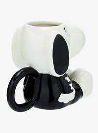 Peanuts Snoopy Skeleton Costume Figural Mug