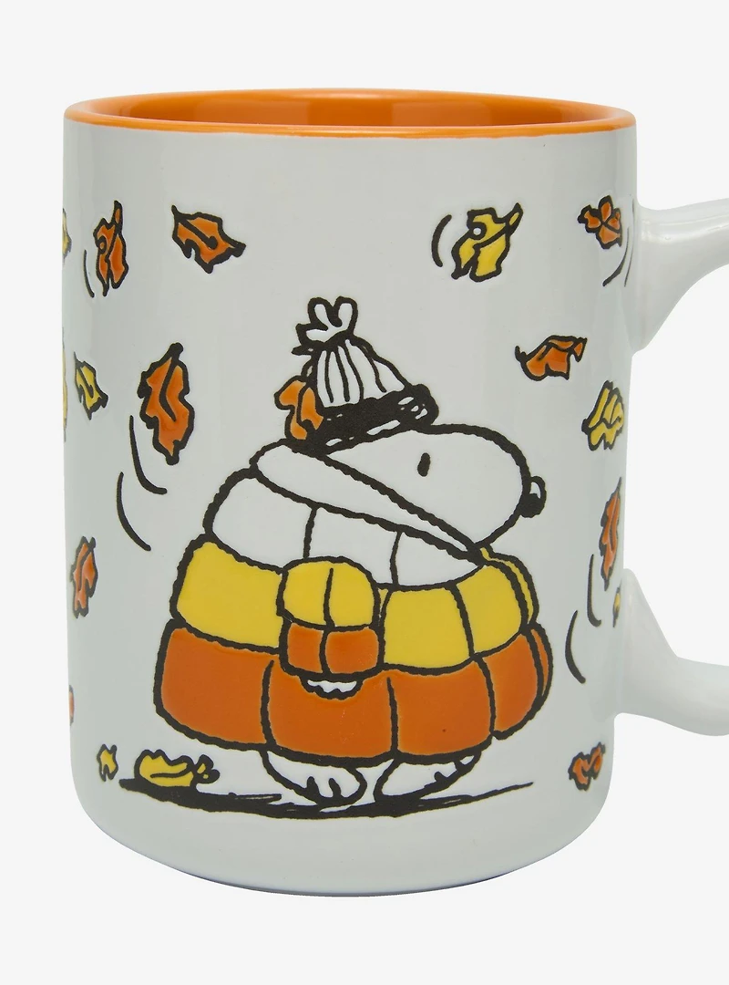 Peanuts Snoopy Fall Leaves Mug