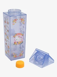 Sanrio Hello Kitty Floral Milk Carton Water Bottle - BoxLunch Exclusive