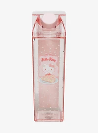 Sanrio Hello Kitty Gingham Milk Carton Water Bottle — BoxLunch Exclusive