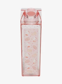 Sanrio Hello Kitty Gingham Milk Carton Water Bottle — BoxLunch Exclusive
