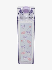 Sanrio Kuromi Gingham Milk Carton Water Bottle — BoxLunch Exclusive