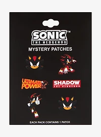 Sonic the Hedgehog Shadow Blind Bag Iron On Patch