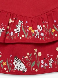 Disney Winnie the Pooh Strawberry Denim Toddler Overall Dress — BoxLunch Exclusive