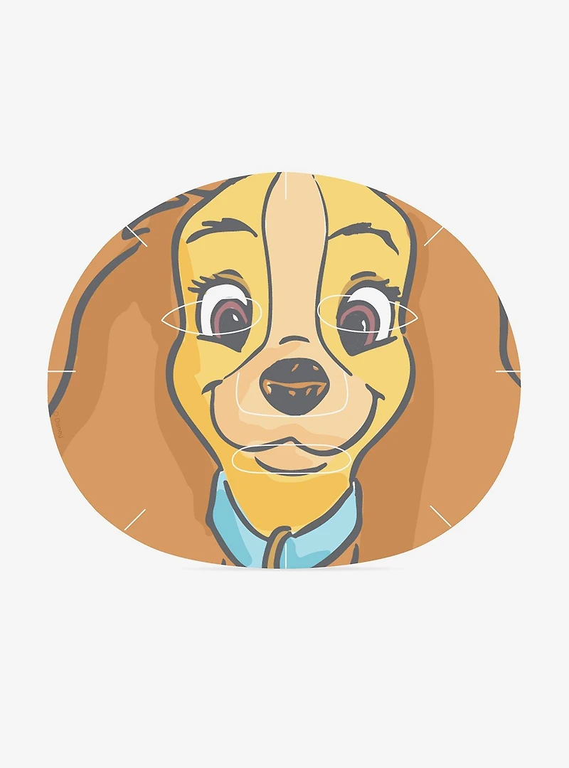 Mad Beauty Disney Lady and the Tramp Sheet Mask Set