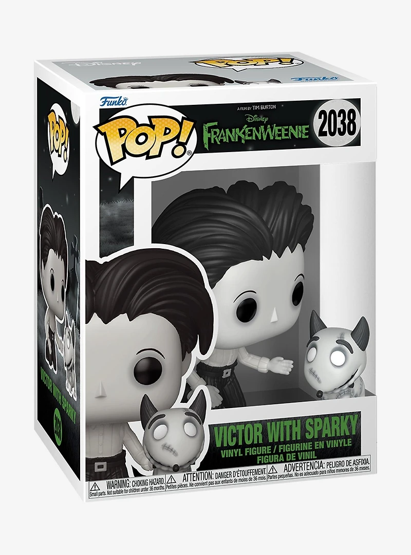 Funko Pop! Disney Frankenweenie Victor With Sparky Vinyl Figure