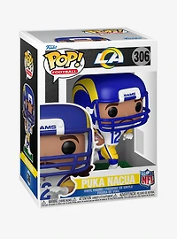 Funko Pop! Football NFL Los Angeles Rams Puka Nacua Vinyl Figure