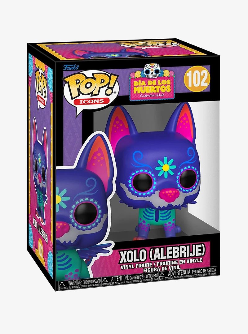 Funko Pop! Icons Día de los Muertos Xolo (Alebrije) Vinyl Figure