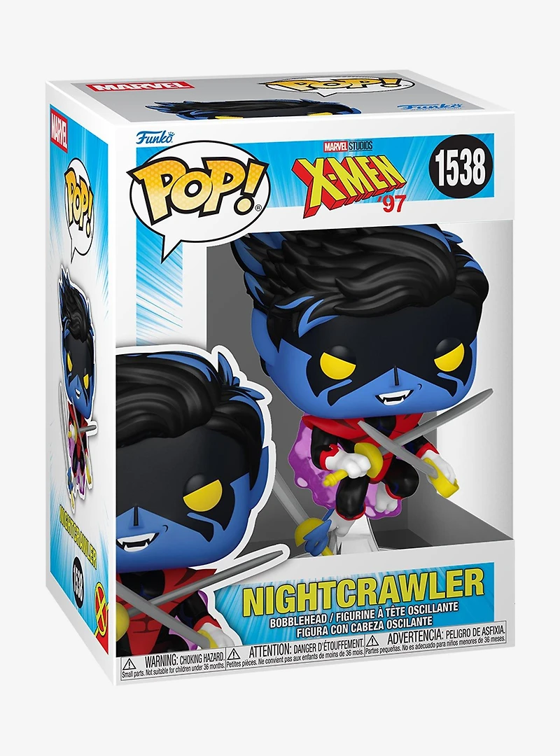 Funko Pop! X-Men '97 Nightcrawler Vinyl Bobblehead