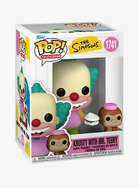 Funko Pop! Television The Simpsons Krusty With Mr. Teeny Vinyl Figure