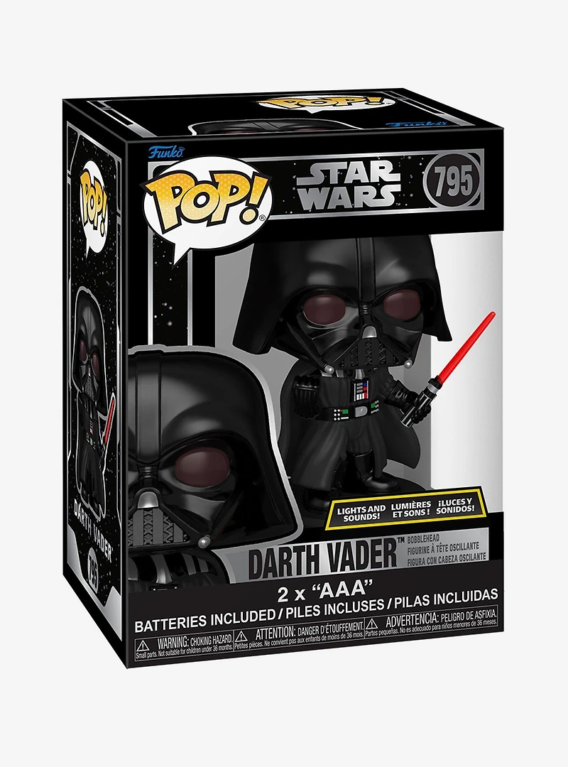 Funko Pop! Star Wars Darth Vader Vinyl Bobblehead