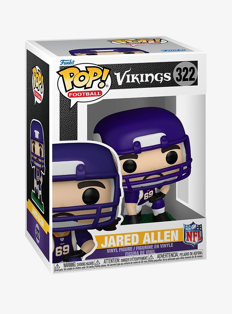 Funko Pop! Football NFL Minnesota Vikings Jared Allen Vinyl Figure