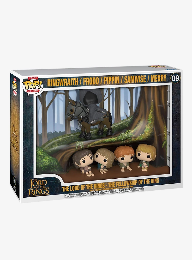 Funko Deluxe Pop! Moment The Lord of the Rings Ringwraith, Frodo, Pippin, Samwise, and Merry Vinyl Figure