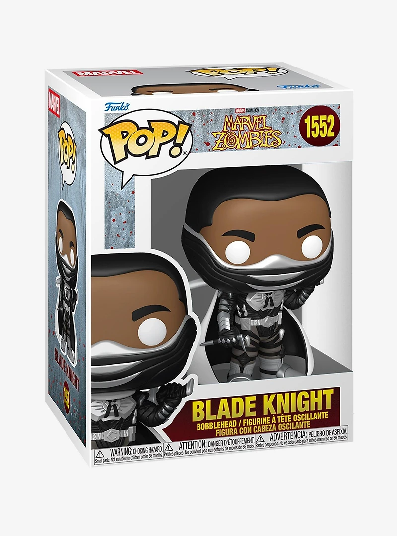 Funko Pop! Marvel Zombies Blade Knight Vinyl Bobblehead