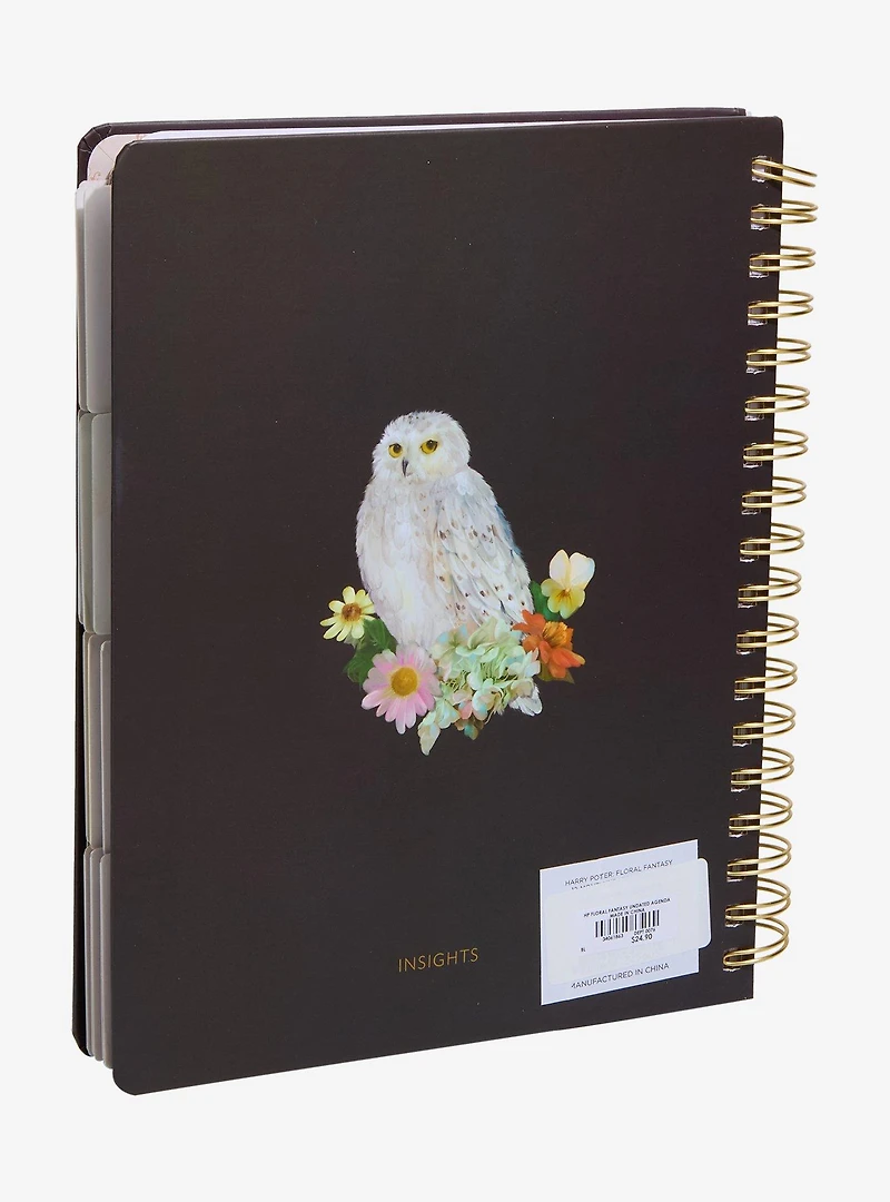 Harry Potter Hedwig & Harry Scenic Undated Planner