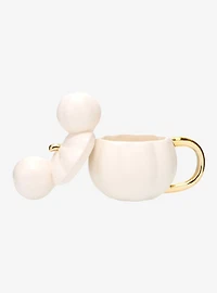 Disney Mickey Mouse Pumpkin White Mug With Lid — BoxLunch Exclusive
