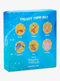 Disney Winnie the Pooh Characters Floral Portrait Blind Box Enamel Pin - BoxLunch Exclusive