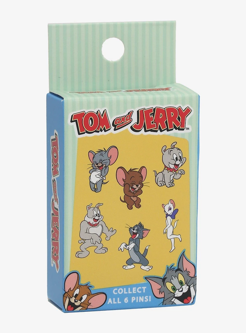 Tom and Jerry Characters Blind Box Enamel Pin - BoxLunch Exclusive