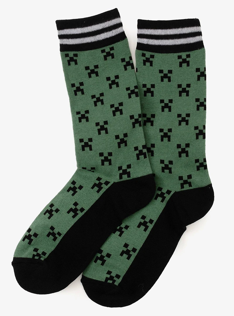 Minecraft Creeper Men's Sock Set