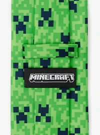 Minecraft Creeper Green Men's Tie