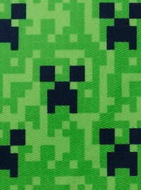 Minecraft Creeper Green Boy's Tie