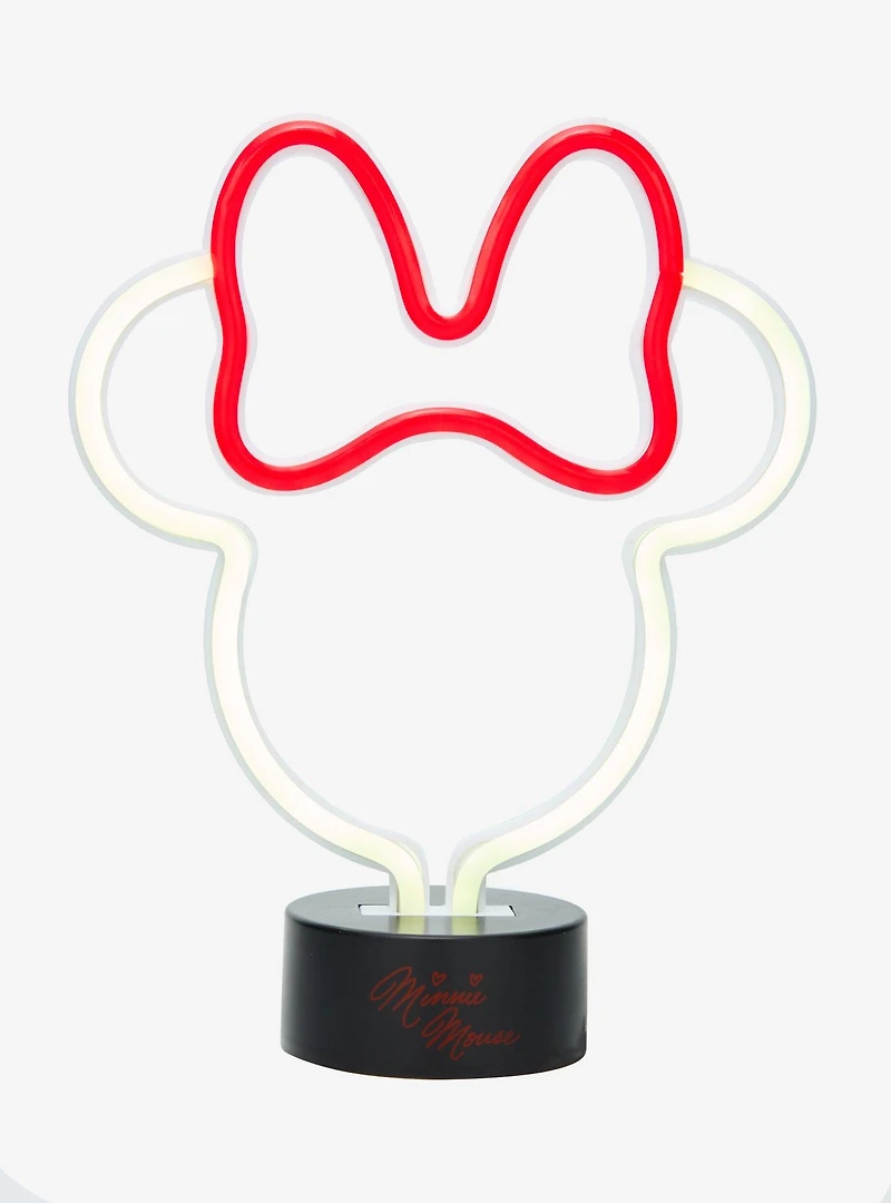 Disney Minnie Mouse Silhouette Figural LED Table Lamp