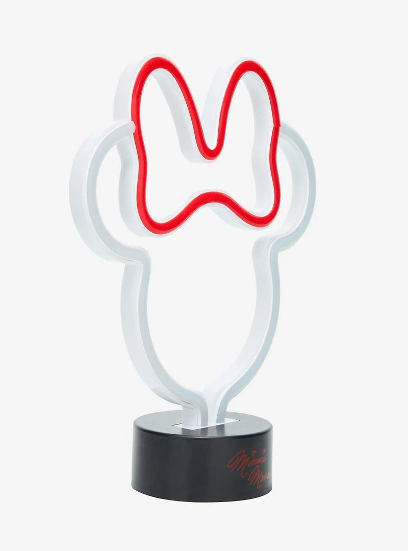 Disney Minnie Mouse Silhouette Figural LED Table Lamp