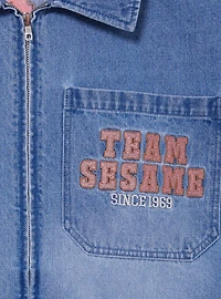 Sesame Street Team Women's Denim Jacket — BoxLunch Exclusive
