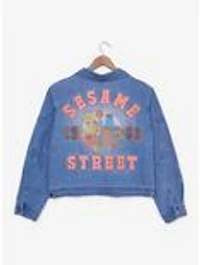 Sesame Street Team Women's Plus Denim Jacket — BoxLunch Exclusive