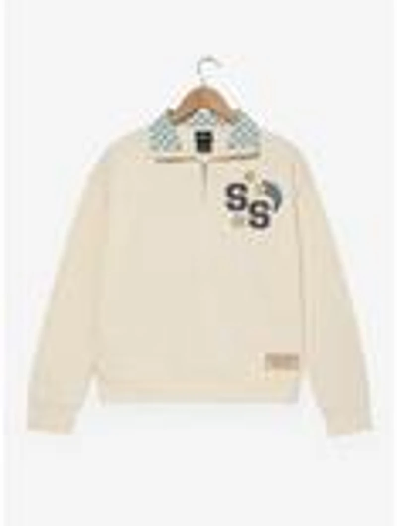 Sesame Street Women's Quarter Zip Crewneck — BoxLunch Exclusive