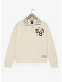 Sesame Street Women's Quarter Zip Crewneck — BoxLunch Exclusive