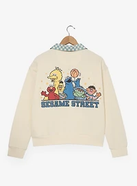 Sesame Street Women's Quarter Zip Crewneck — BoxLunch Exclusive