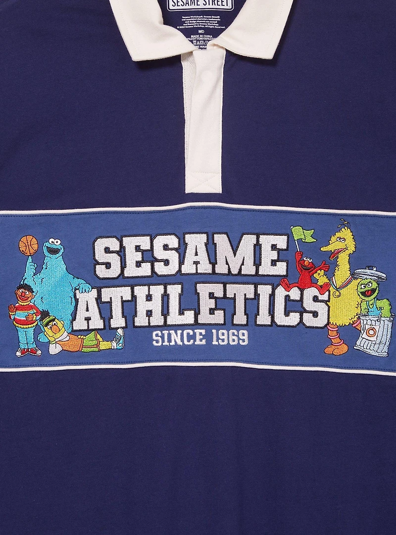 Sesame Street Athletics Collared Long Sleeve — BoxLunch Exclusive