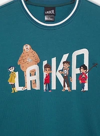 LAIKA Studios Vintage Color Block Crewneck — BoxLunch Exclusive