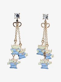 Disney Pixar Toy Story Little Green Aliens Rhinestone Earrings — BoxLunch Exclusive